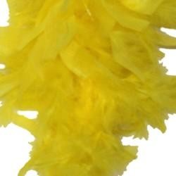 Yellow Feather Boas