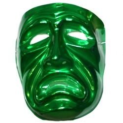 9in x 7in Purple Green Or Gold Tragedy Adult Full Face Mask 