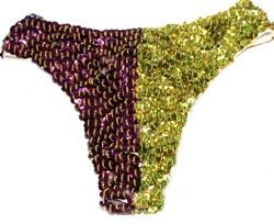 Mardi Gras Sequin Panties
