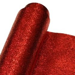 25in x 75 Feet Long Metallic Red Cracked Ice Rolls Float Decoration