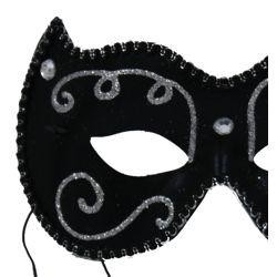 Eye Masquerade Masks: Black Venetian Mask