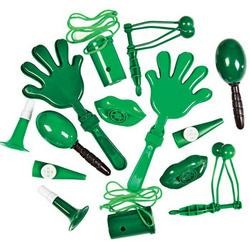 2in - 6in Assorted Plastic St. Patrick Noisemakers 