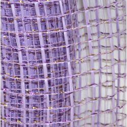 21in x 30ft Metallic Lavender Oasis Mesh Ribbon/ Netting