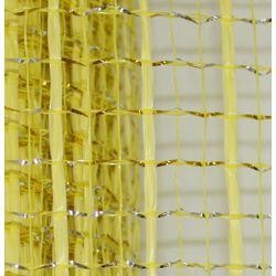 21in x 30ft Metallic Yellow Oasis Mesh Ribbon/ Netting