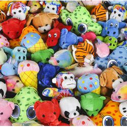 Stuffed Plush Animals and Toys - Parade Throws, Fair or Carnival Prizes