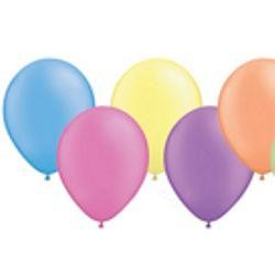 11in Neon Assorted Latex Balloons