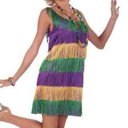Mardi Gras Frisky Flapper Dress 