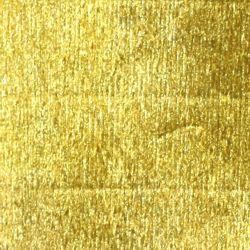 19in x 2.73Yards Metallic Gold Crepe Wrapping Paper 