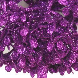28in Tall Decorative Glittered Purple Centerpiece 
