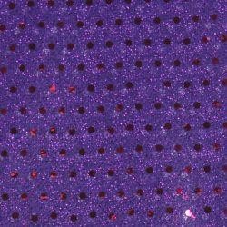 44in x 30ft Purple Material w/ 3mm Spangles 