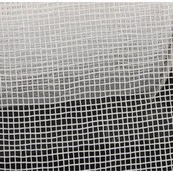 4in Wide x 75ft Long Poly Mesh Roll: Plain White