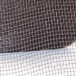 4in Wide x 75ft Long Poly Mesh Roll: Plain Brown