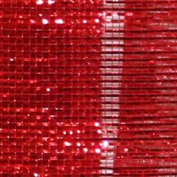 21in x 30ft Deluxe Metallic Red Mesh Ribbon/ Netting