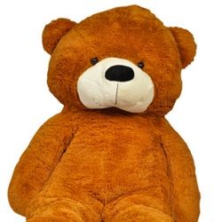 Jumbo Brown/ Cream Color Teddy Bear Stuffed Plush Toy