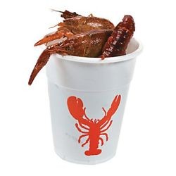 Thin Plastic and Disposables Crawfish Cups 