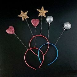 Plastic Sparkling Cosmic Head Boppers