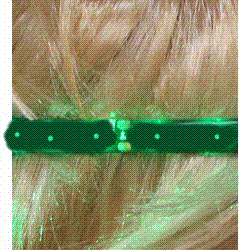 Ultra Bright LED Green Headband