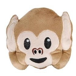 5in Plush Emoticon Monkey