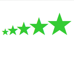 Products rated 1 to 5 stars