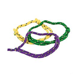Mardi Gras Friendship Rope Bracelets