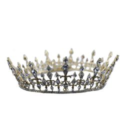 2.5in Gold Jewel Crown