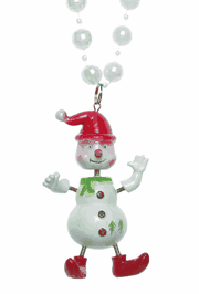 Bobble Beads: Snowman