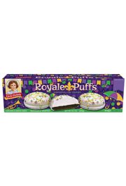 Mardi Gras Royale Puffs/ Marshmallow Cookies