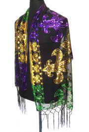 Costumes are a Mardi Gras tradition. Mardi Gras Costumes include tattoo sleeves, hula skirts, tutus, a Mardi Gras Slip Dress...