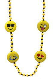 42in Smiley Faces Necklace 