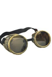 Gold Steampunk / Day of the Dead Glasses