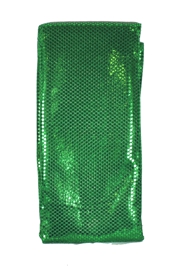 44in x 15ft Green Material w/ 3mm Spangles 