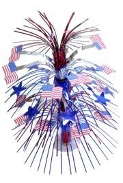 Patriotic Centerpieces are great for decorating the home or a Mardi Gras Ball. We have a Firecracker centerpiece, Star Onion Grass...