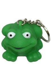 2in Rubber Frog Keychain 