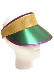 Metallic Purple/ Green/ Gold Sun Visor/ Golf Hat