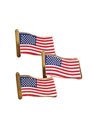 Metal USA Flag Pin/Brooch