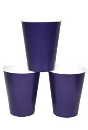9oz Purple Paper Cups