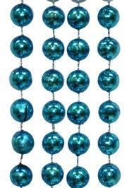 10mm 33in Metallic Turquoise Beads 