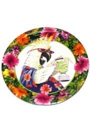 10in Caribbean Parrot Party Paper Plates