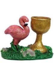 3in Flamingo Candle Holder 