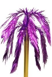 26in Purple Feather Cut Fountain