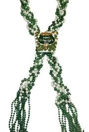 St Patrick's Day Braided Beads