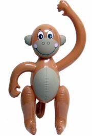 23in Inflatable Monkey