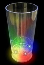 Light-up pint glass
