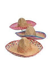 8in Tall Assorted Embroidered Sombrero