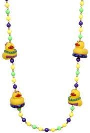 42in Luau Rubber Duck Necklace