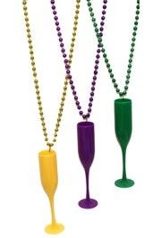 Champagne Glass Necklace