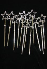 6in Tall x 1 1/2in Wide Plastic Mini Wands Value Pack 