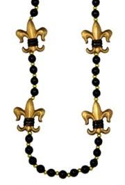 When you want something more than standard beads go with Black and Gold Hand Strung Specialty Beads.