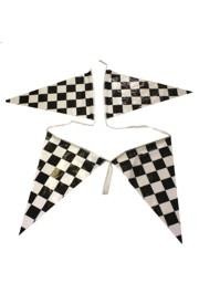 100ft -12in x 18in Plastic Checkered Pennants