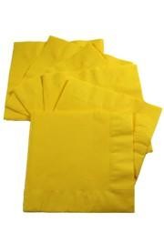 6.5in x 6.5in Yellow Lunch Napkins